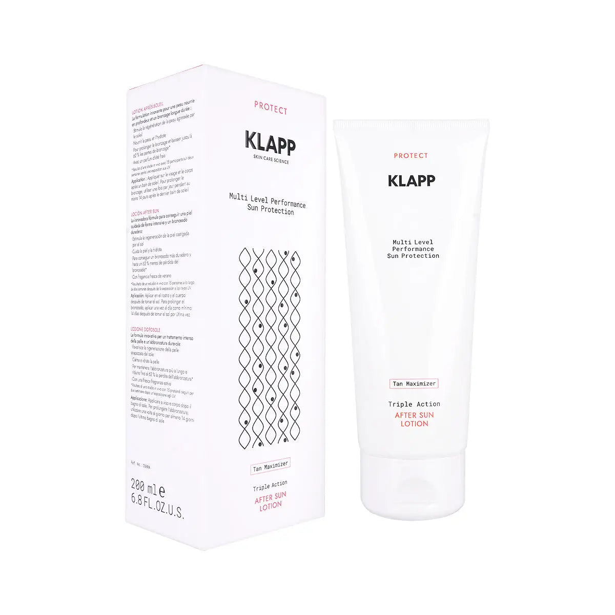 6-Klapp Triple Action After Sun Tan Lotion 200ml +5