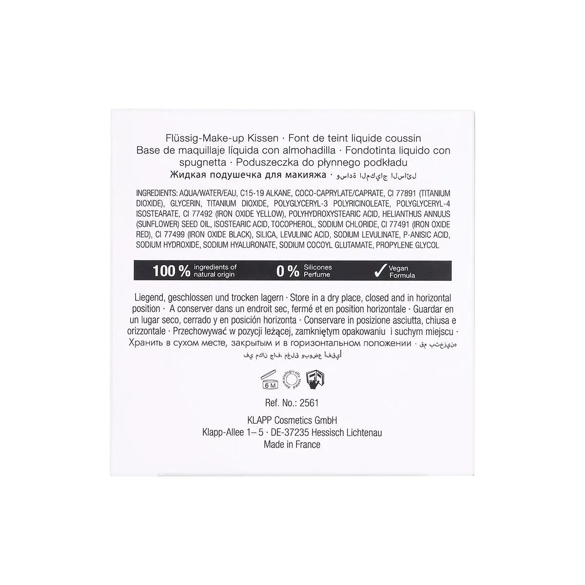 5-Klapp Hyaluronic Color & Care Cushion Medium 02 15ml +4