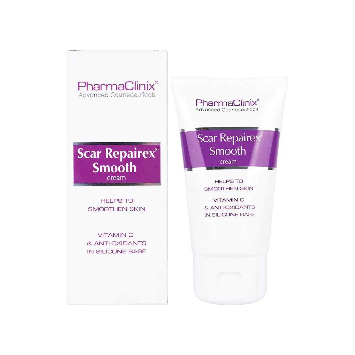 5-Pharmaclinix Scar Repairex Smooth Cream 50ml +4