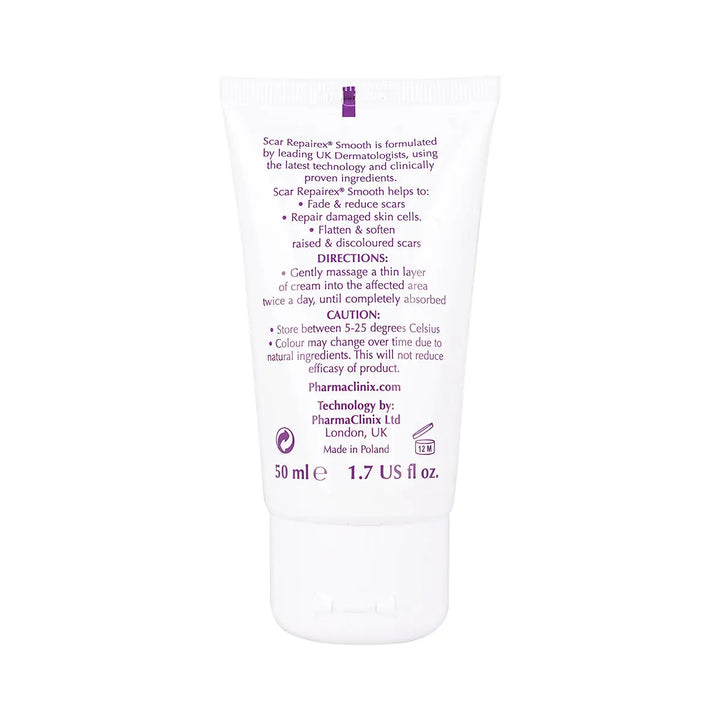 60560-Pharmaclinix Scar Repairex Smooth Cream 50mL +7