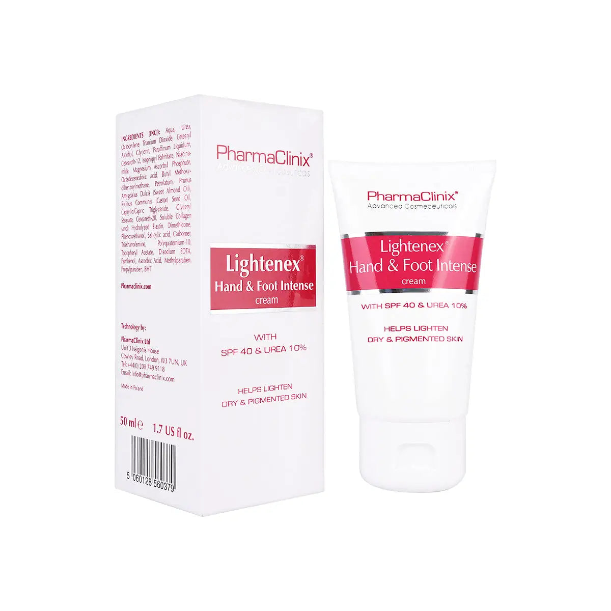 5-Pharmaclinix Lightenex Hand & Foot Intense Cream 50ml +4