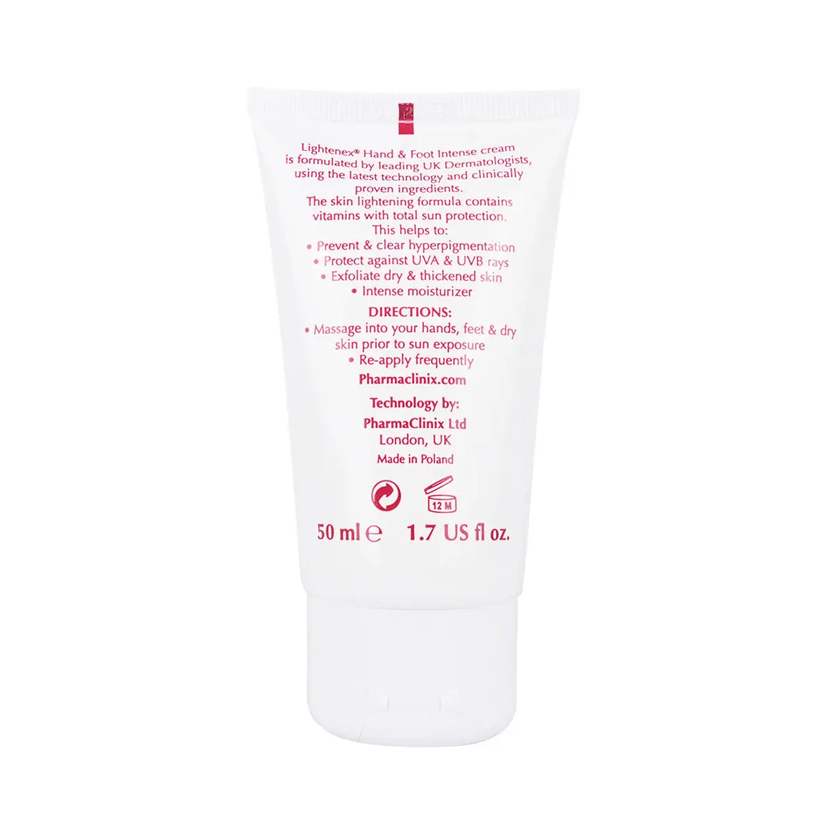 7-Pharmaclinix Lightenex Hand & Foot Intense Cream 50ml +6