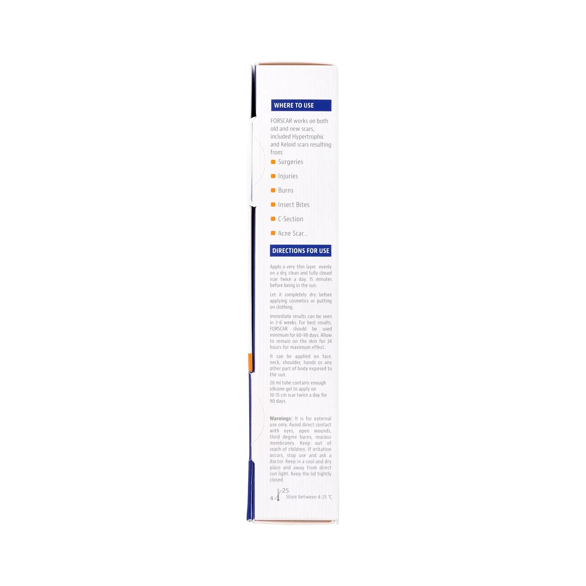 60570-For Scar Recovery Gel SPF30 20mL +4