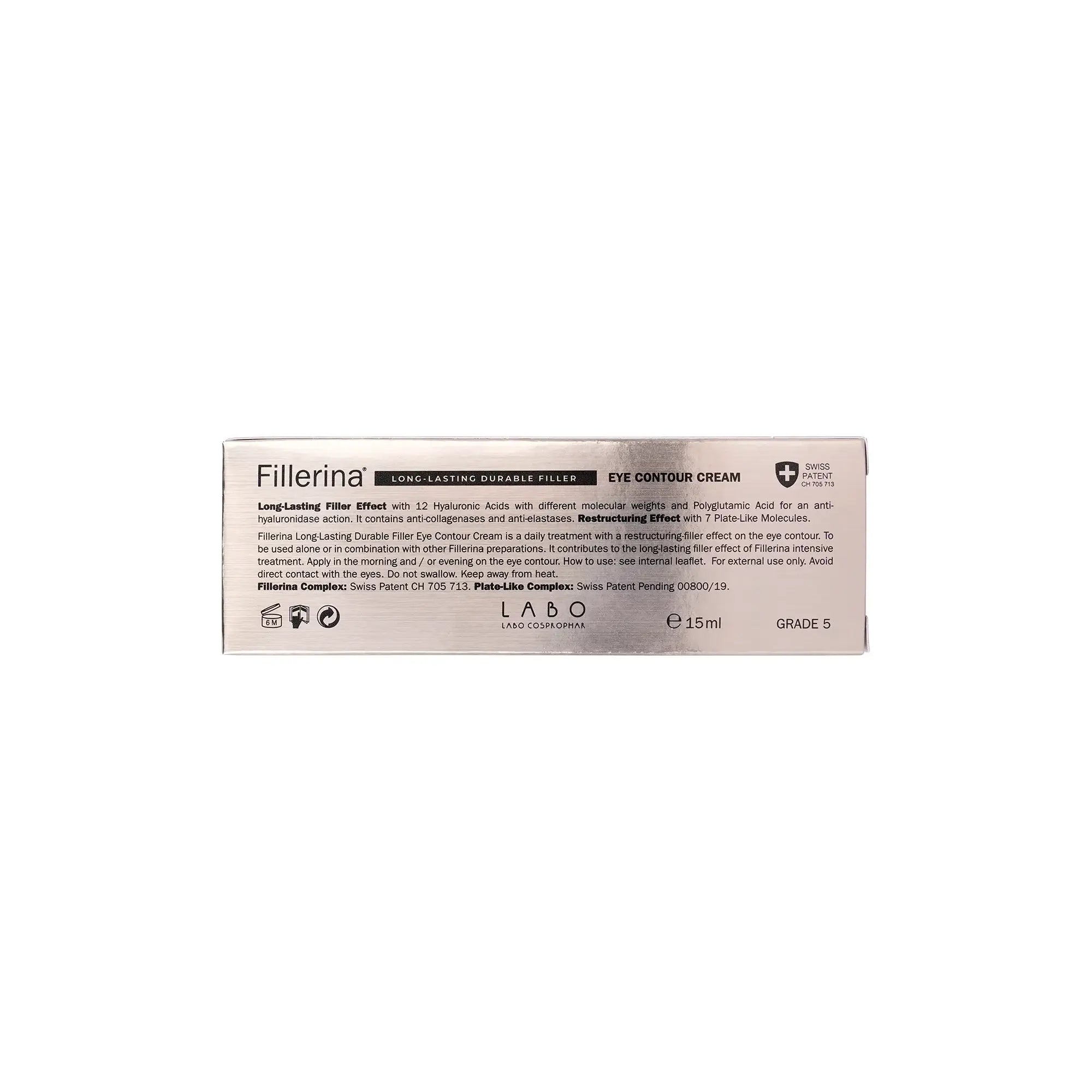 60571-Fillerina Long Lasting Eye Contour Cream 15mL-Grade 5 +2