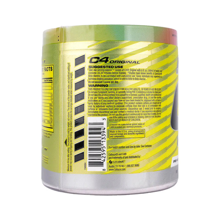 60578-C4 Original Pre Workout Watermelon 50 Servings 470g +1