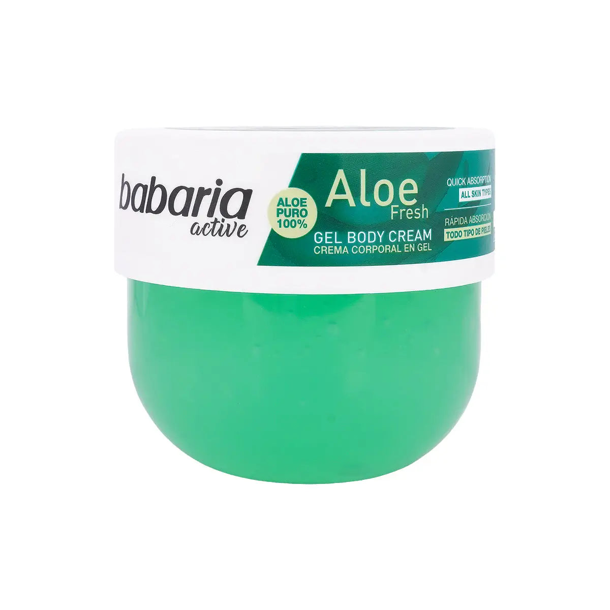 1-Babaria Body Cream Corporal 400ml-Aloe Fresh