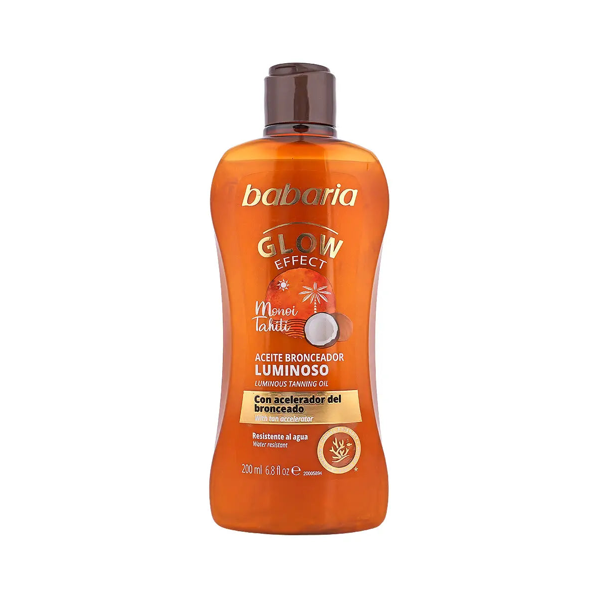 1-Babaria Glow Effect Luminos Tanning Oil 200ml