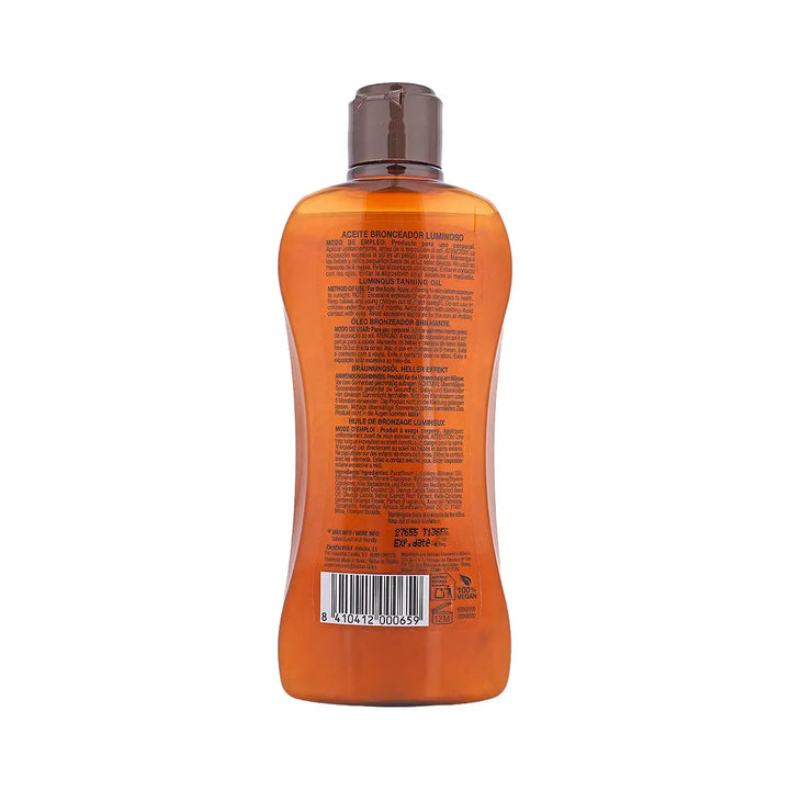 60584-Babaria Glow Effect Luminos Tanning Oil 200mL +2