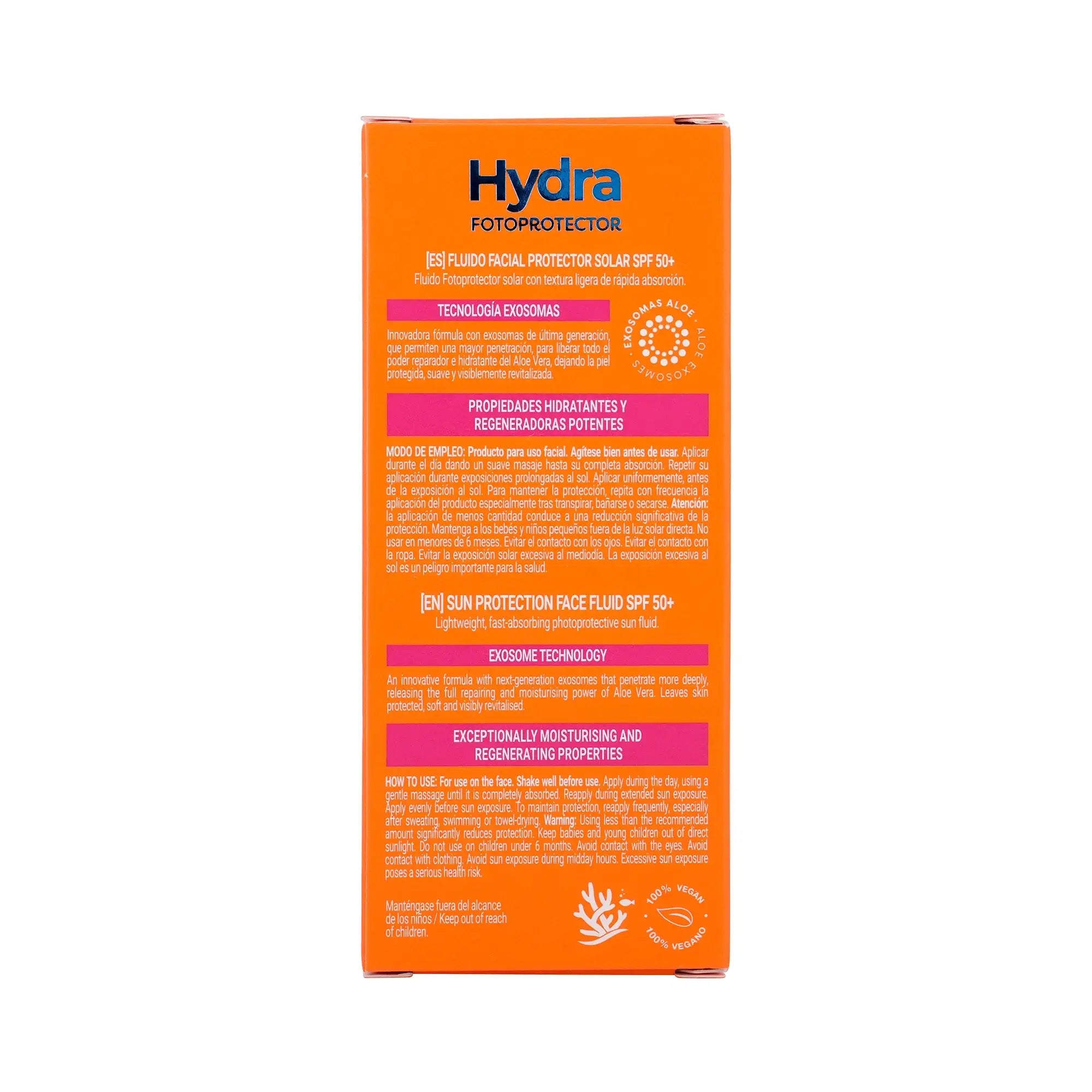 60586-Babaria Hydra Spf50+ Sun Protection Face Fluid 40ml +7