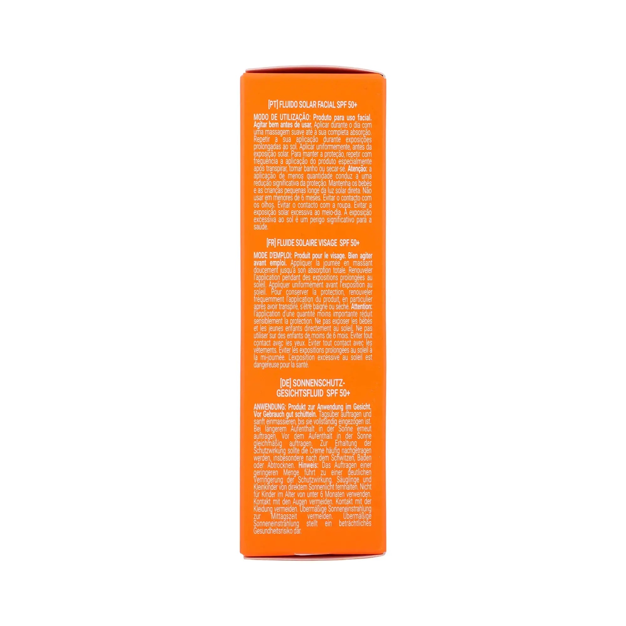 60586-Babaria Hydra Spf50+ Sun Protection Face Fluid 40ml +6