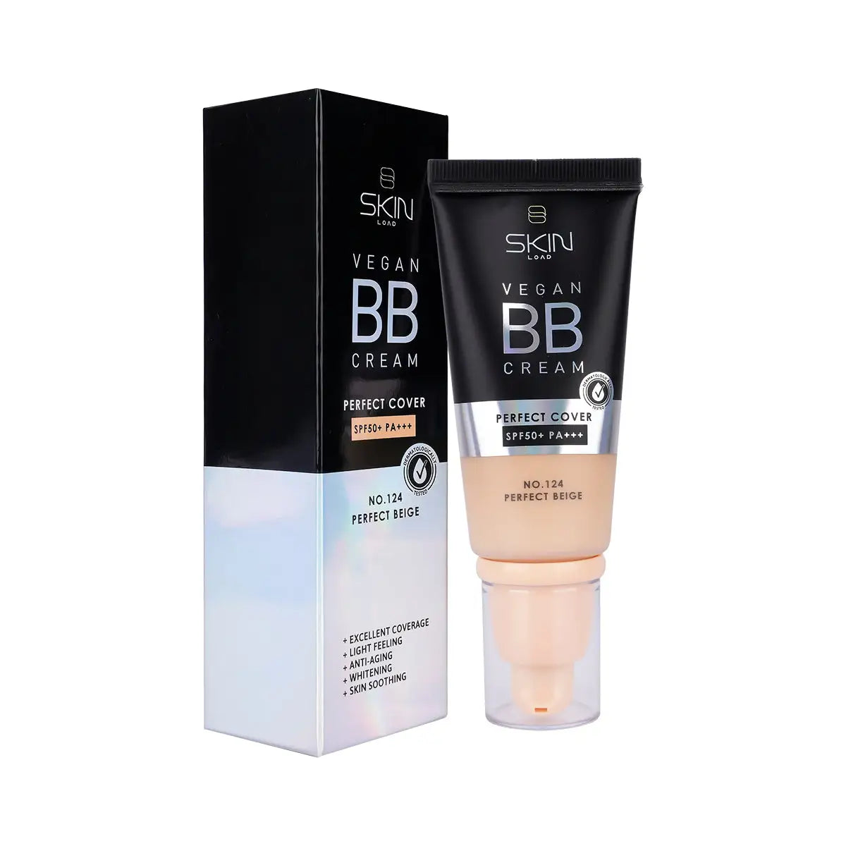 Skinload Vegan BB Cre.Per.Cover SPF50+55ml 124-Perfect Beige