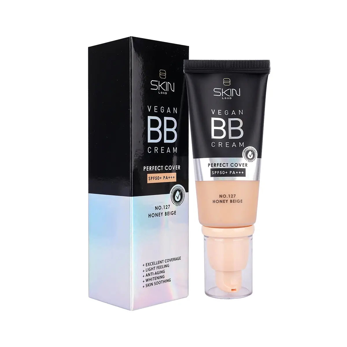 Skinload Vegan BB Crea.Per.Cover SPF50+ 55ml 127-Honey Beige