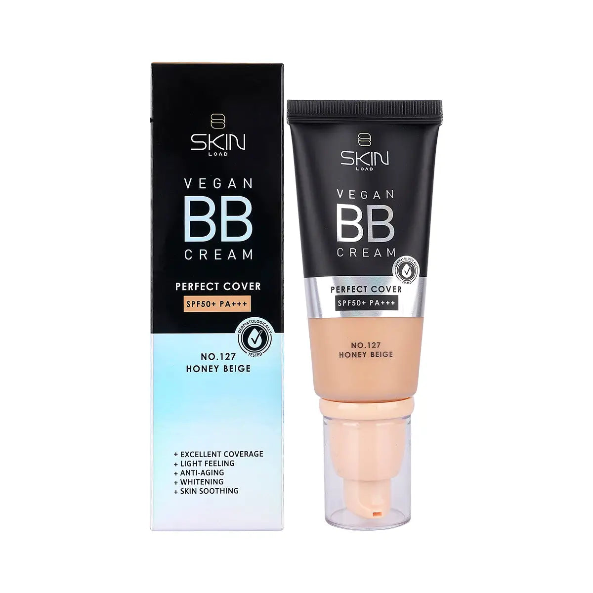 Skinload Vegan BB Crea.Per.Cover SPF50+ 55ml 127-Honey Beige