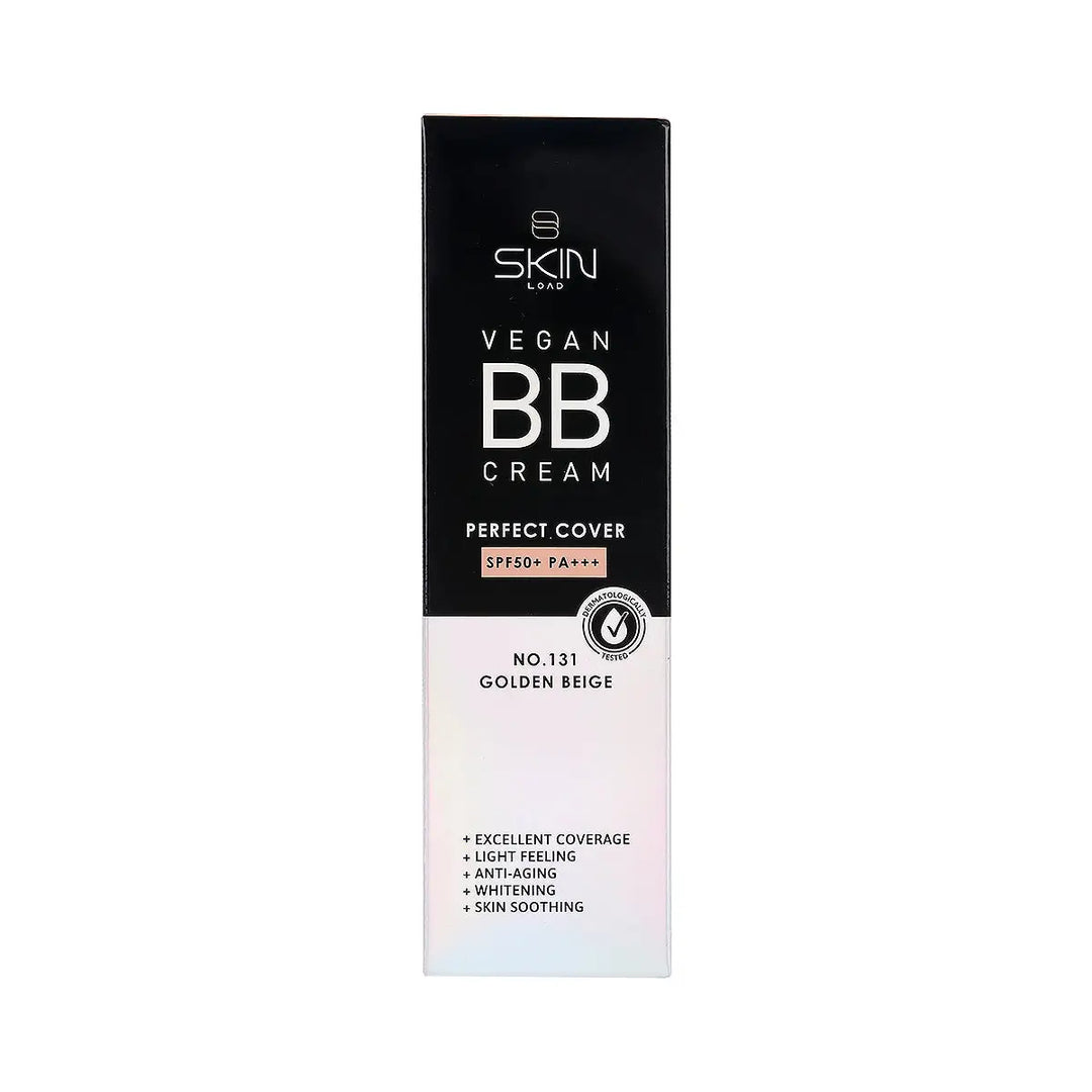 60630-Skinload Vegan BB Cream Perfect Cover SPF50+ 55ml 131-Golden Beige +4