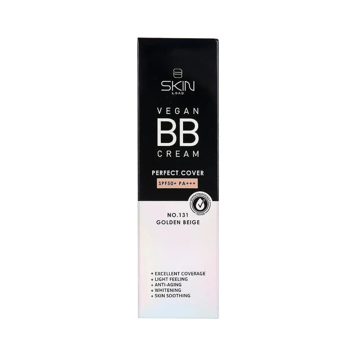 60630-Skinload Vegan BB Cream Perfect Cover SPF50+ 55ml 131-Golden Beige +4