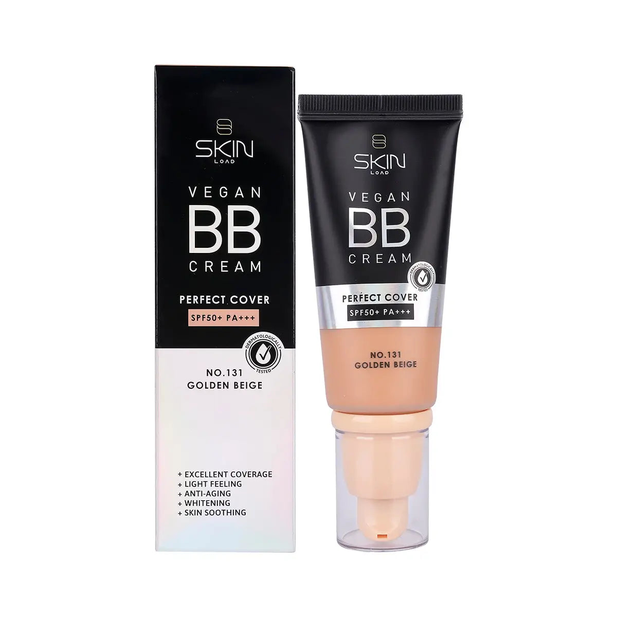 Skinload Vegan BB Cre.Per.Cover SPF50+ 55ml 131-Golden Beige