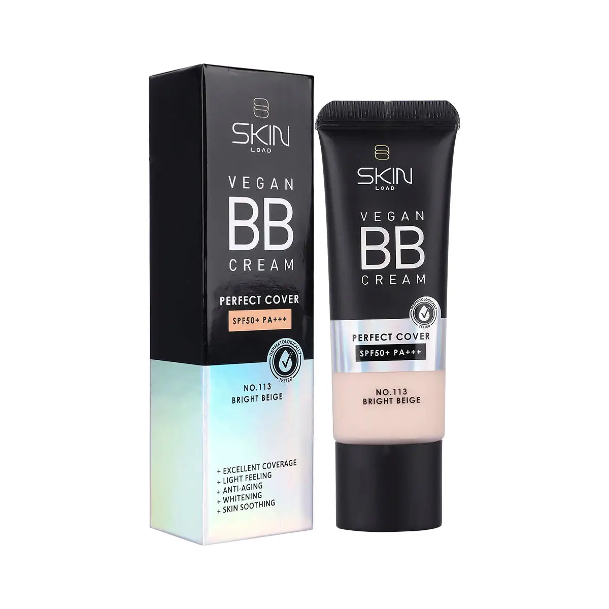 Skinload Vegan BB Cre.Per.Cover SPF50+ 25ml 113-Bright Beige