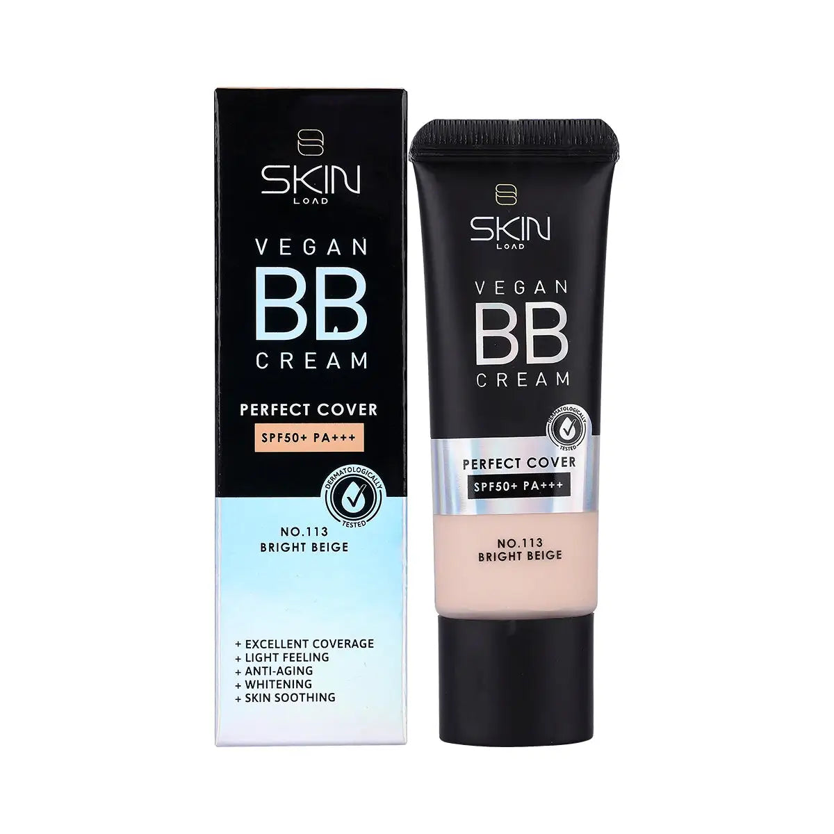 Skinload Vegan BB Cre.Per.Cover SPF50+ 25ml 113-Bright Beige