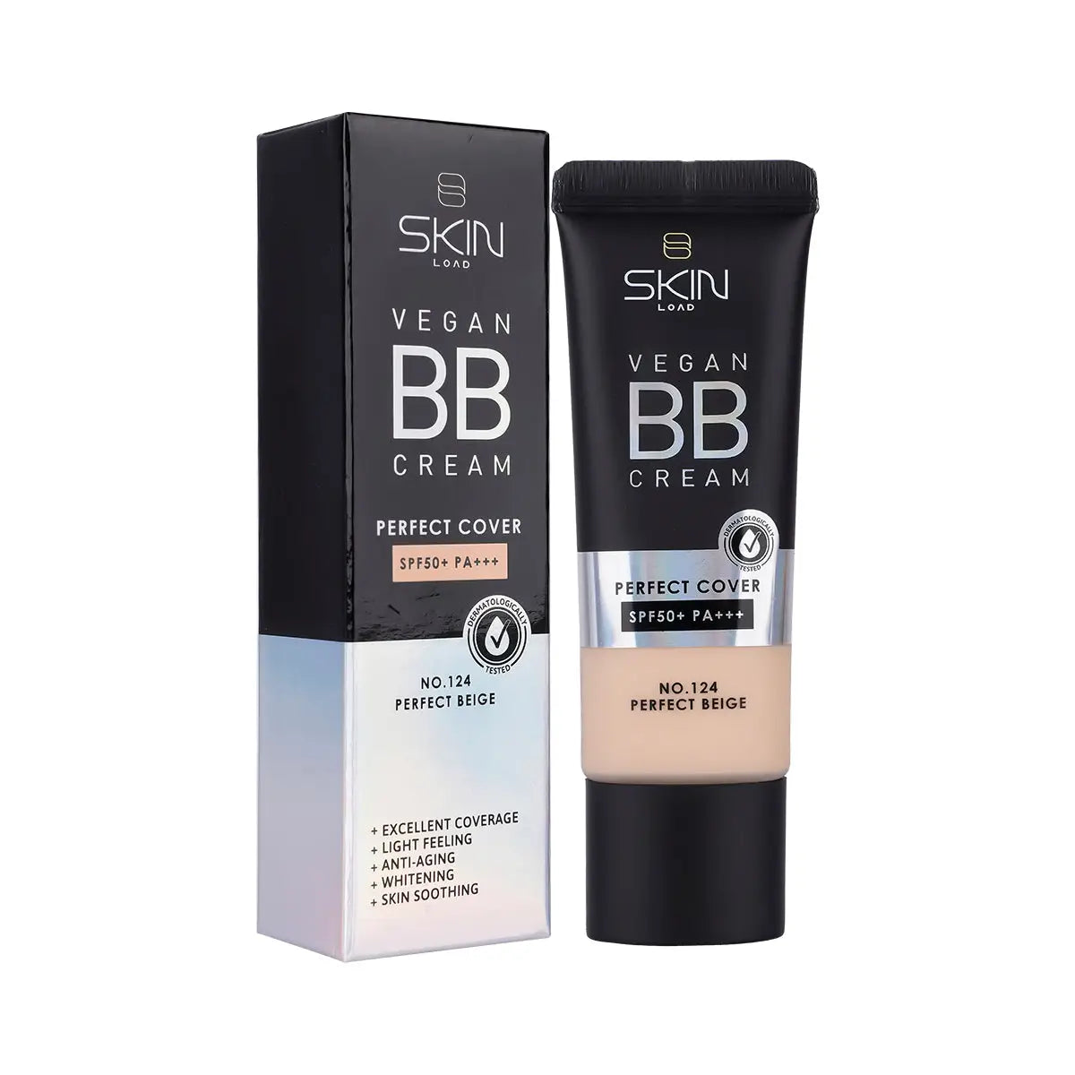 Skinload Vegan BB Cre.Per.Cover SPF50+25ml 124-Perfect Beige