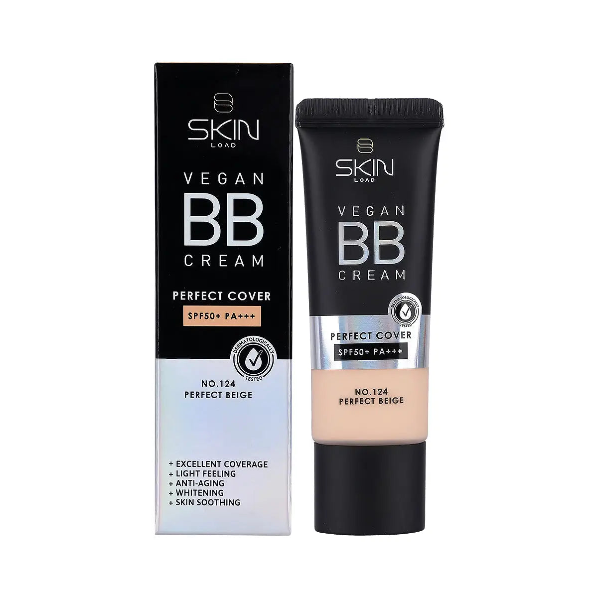 Skinload Vegan BB Cre.Per.Cover SPF50+25ml 124-Perfect Beige