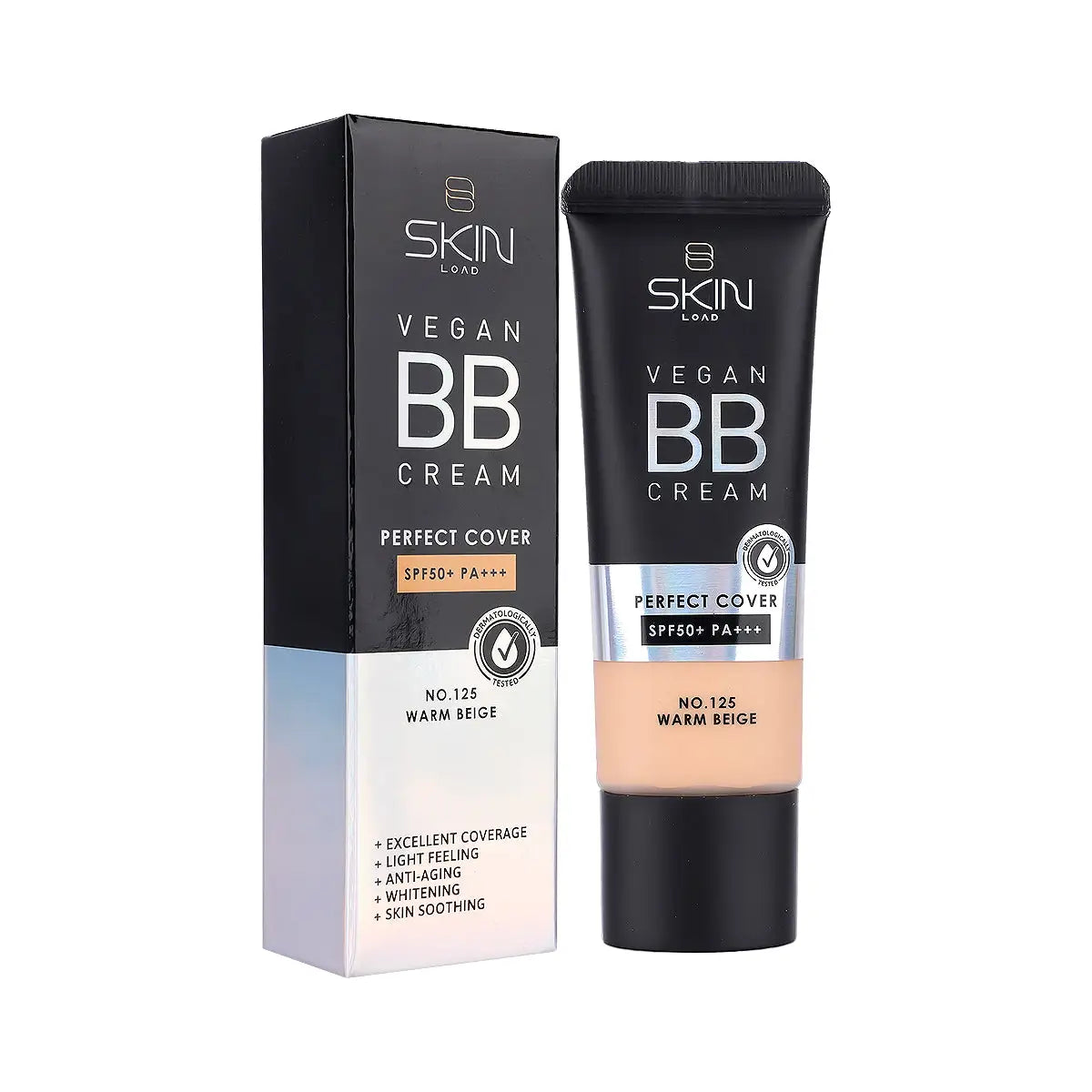 Skinload Vegan BB Cream Per.Cover SPF50+ 25ml 125-Warm Beige