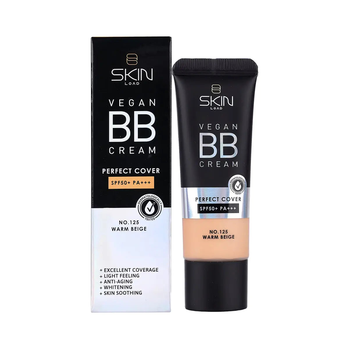 Skinload Vegan BB Cream Per.Cover SPF50+ 25ml 125-Warm Beige