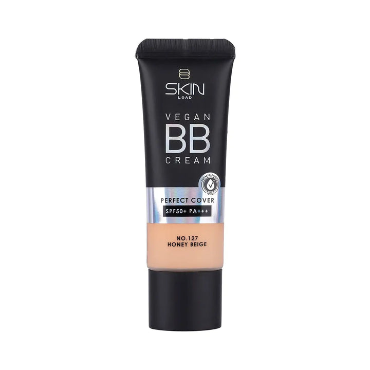 60634-Skinload Vegan BB Cream Perfect Cover SPF50+ 25ml 127-Honey Beige