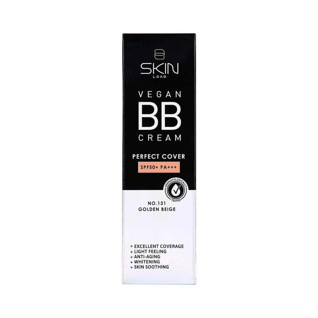 60635-Skinload Vegan BB Cream Perfect Cover SPF50+ 25ml 131-Golden Beige +2
