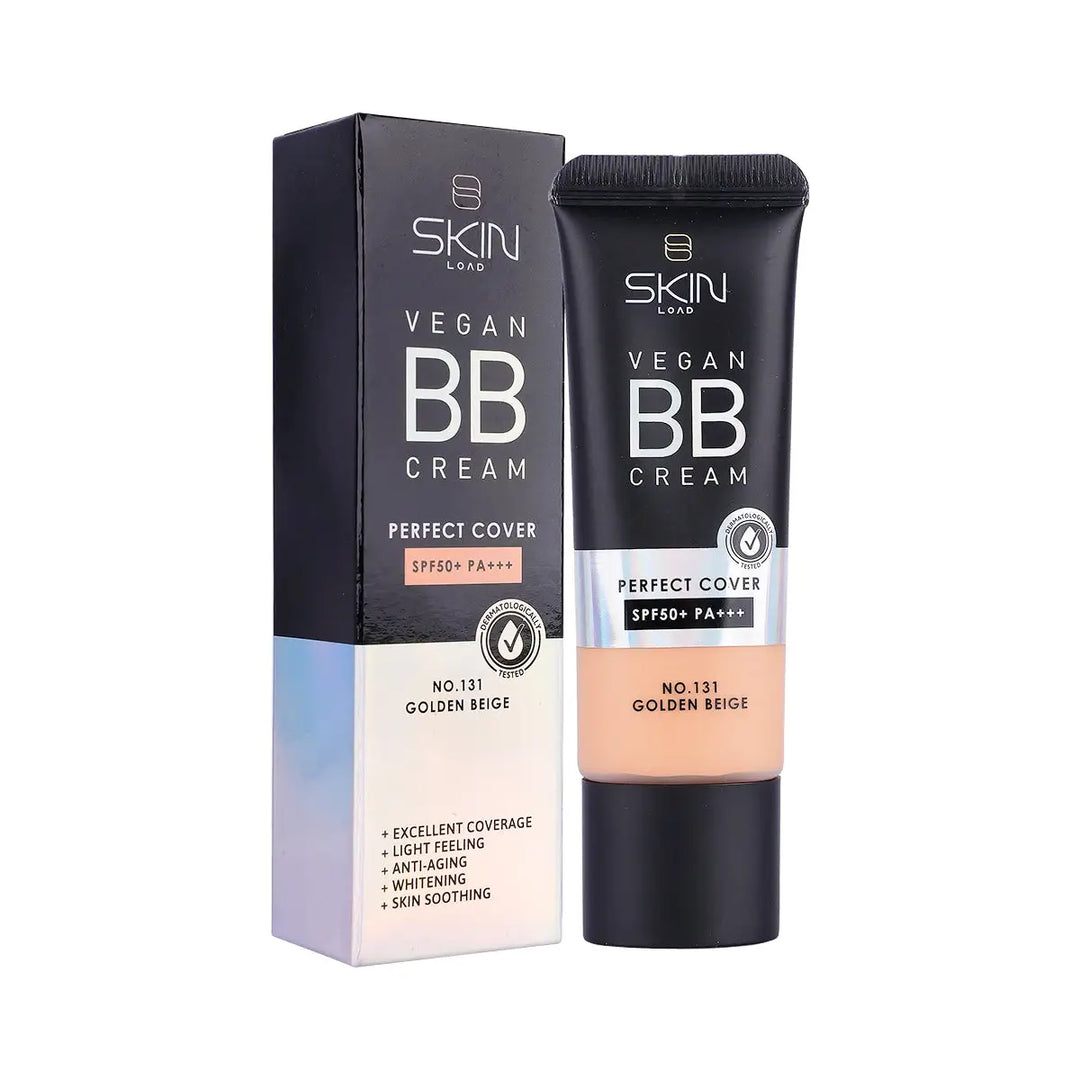 60635-Skinload Vegan BB Cream Perfect Cover SPF50+ 25ml 131-Golden Beige +4