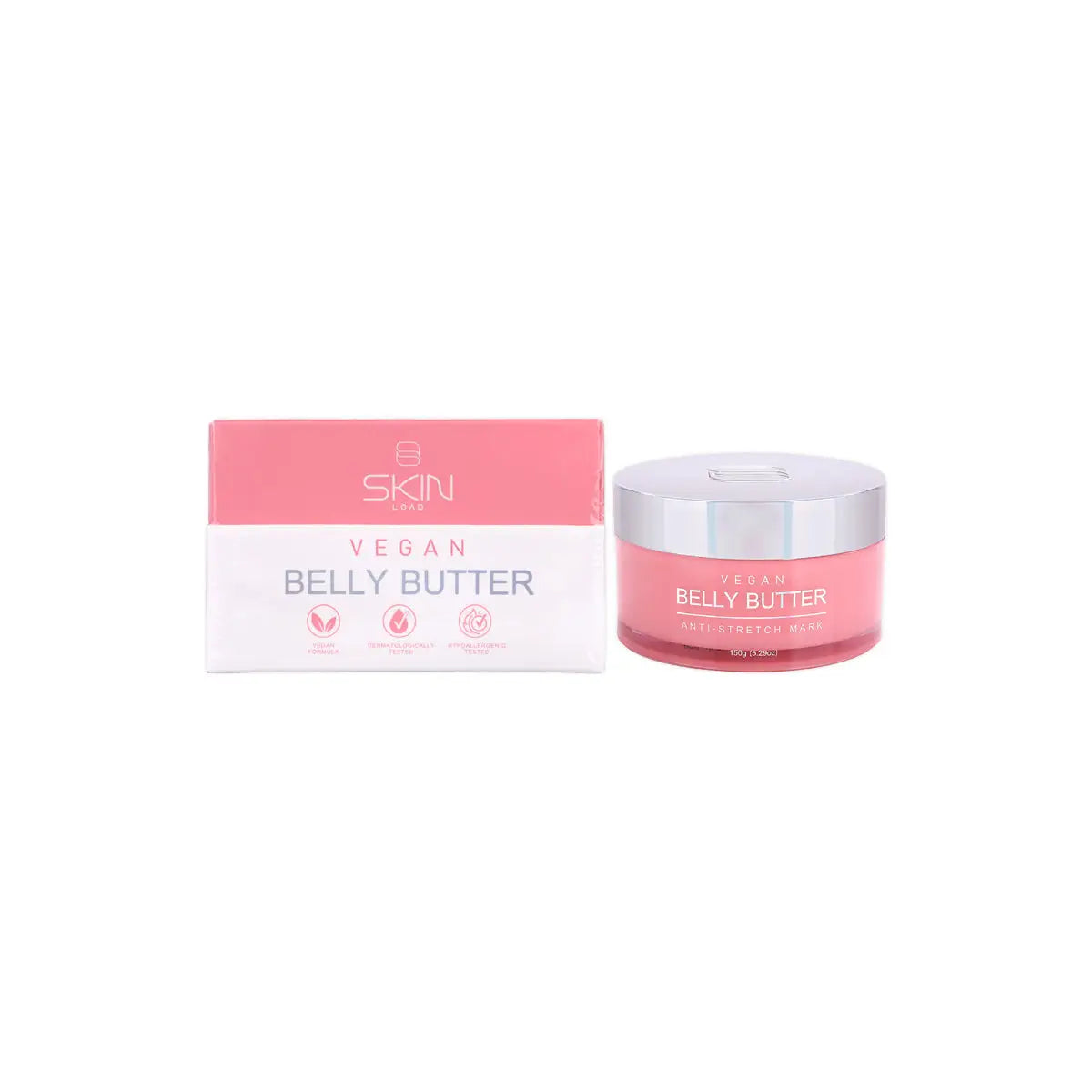 2-Skinload Vegan Belly Butter 150g +1