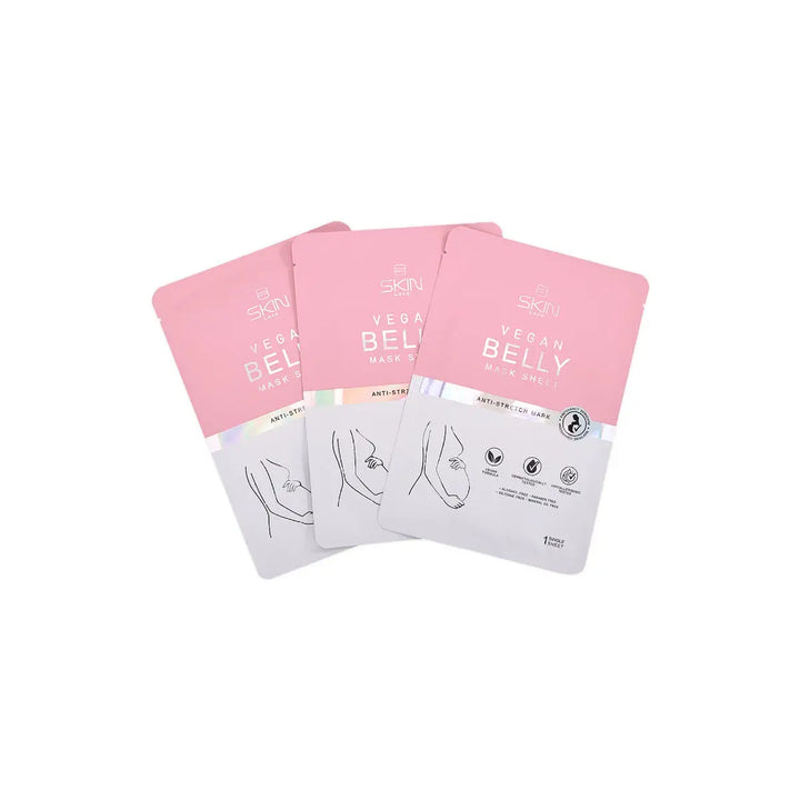 60637-Skinload Vegan Belly Mask Sheet 3pcs +2
