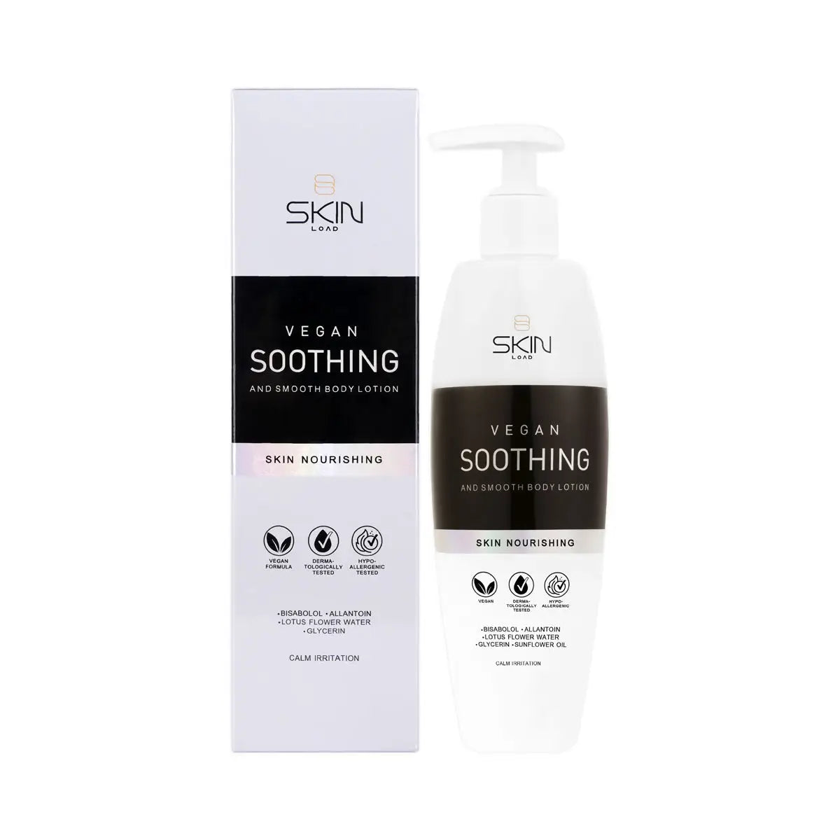 3-Skinload Vegan Soothing & Smooth Body Lotion 255g +2
