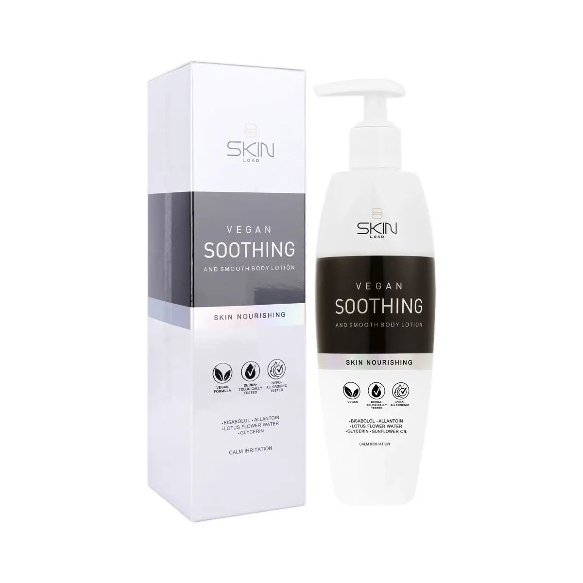 5-Skinload Vegan Soothing & Smooth Body Lotion 255g +4
