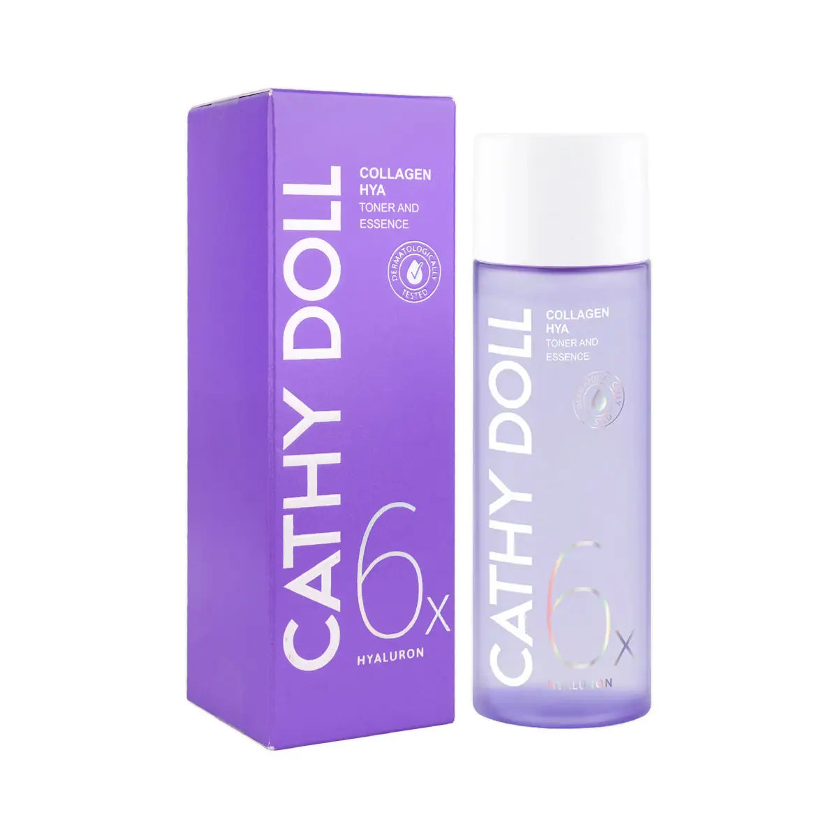 4-Cathy Doll 6X Collagen Hya Toner And Essence Hyaluron 120ml +3