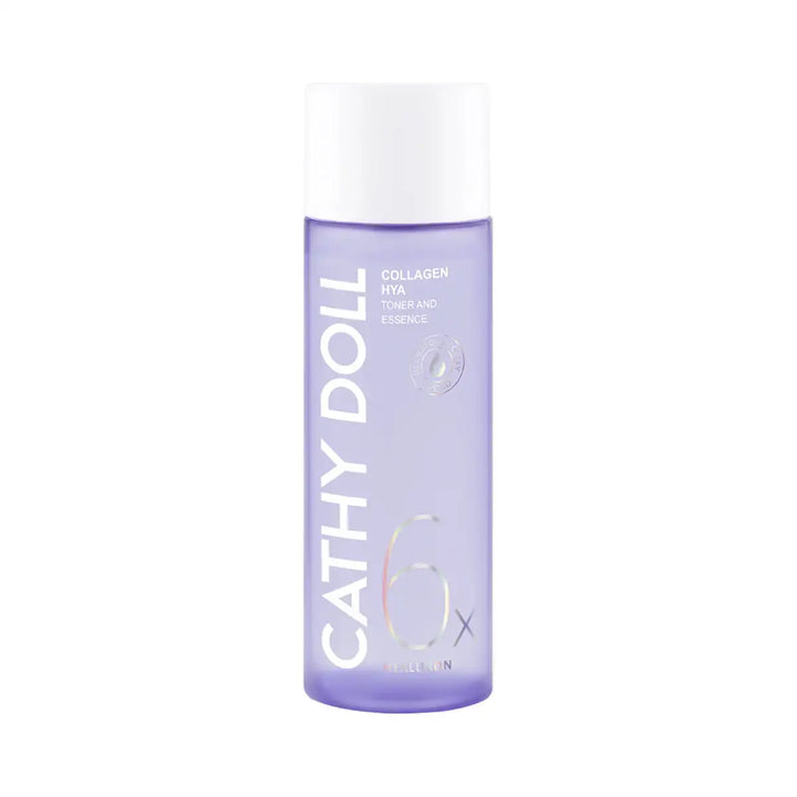 60641-Cathy Doll 6X Collagen Hya Toner And Essence Hyaluron 120mL +4