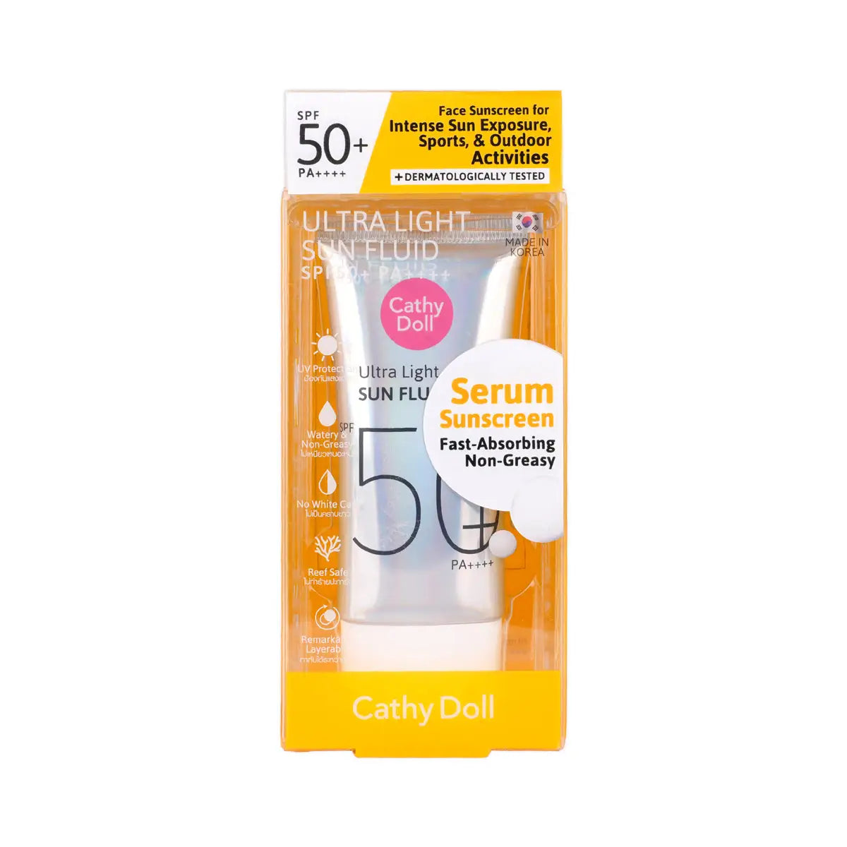1-Cathy Doll Ultra Light Sun Fluid SPF50 PA++++ 40ml