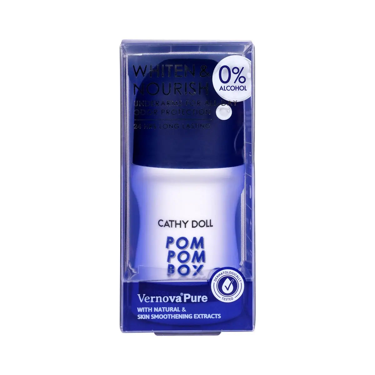 1-Cathy Doll Pom Pom Boy Anti-Odor Deodorant Roll On 50ml
