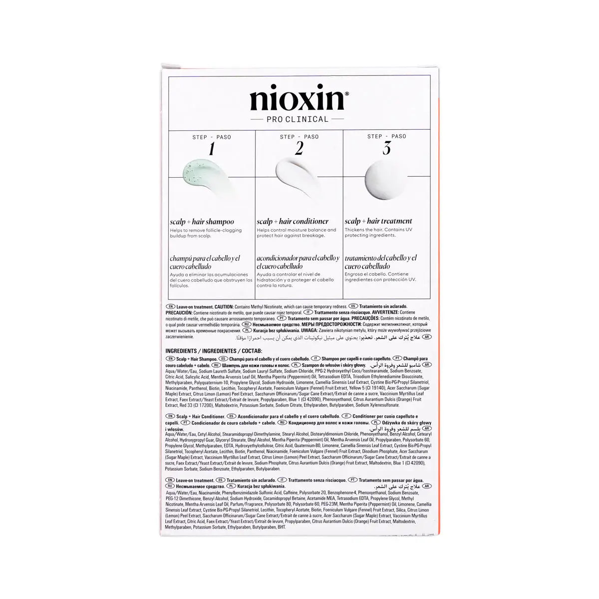 8-Nioxin System 4 Colored Hair Progressed Thinning Loyalty Kit +7