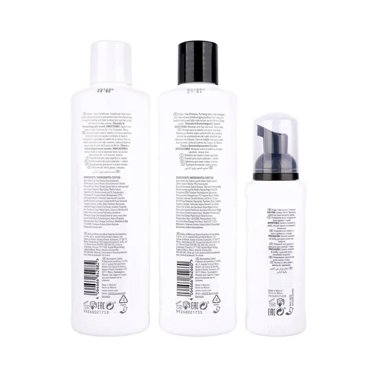 4-Nioxin System 4 Colored Hair Progressed Thinning Loyalty Kit +3