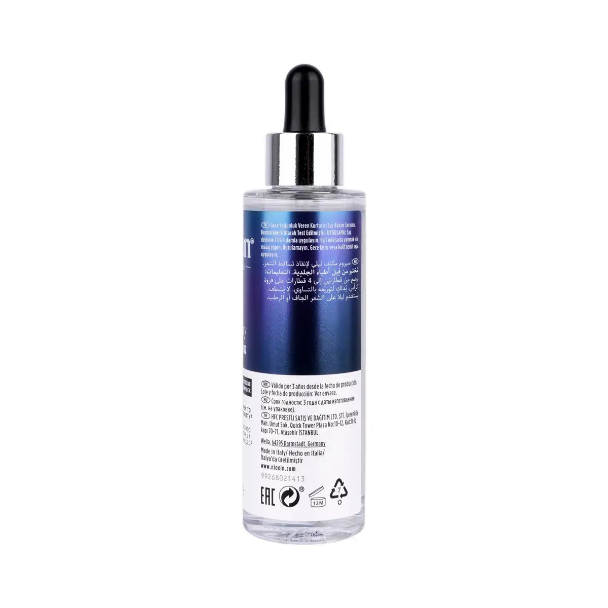 9-Nioxin Night Density Rescue Serum 70ml +8