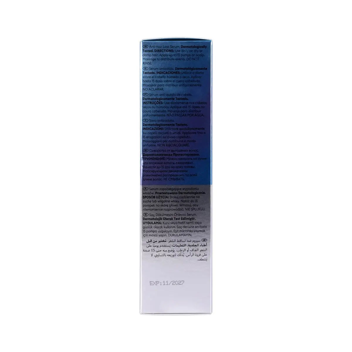 8-Nioxin Anti Hair Loss Serum 70ml +7