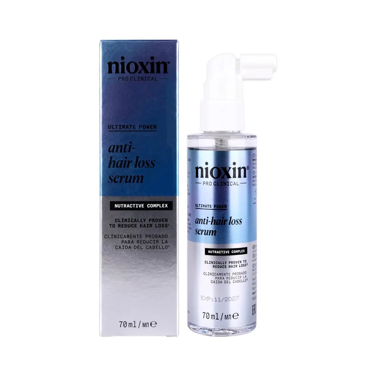 4-Nioxin Anti Hair Loss Serum 70ml +3