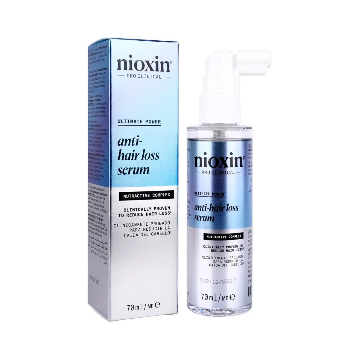 5-Nioxin Anti Hair Loss Serum 70ml +4