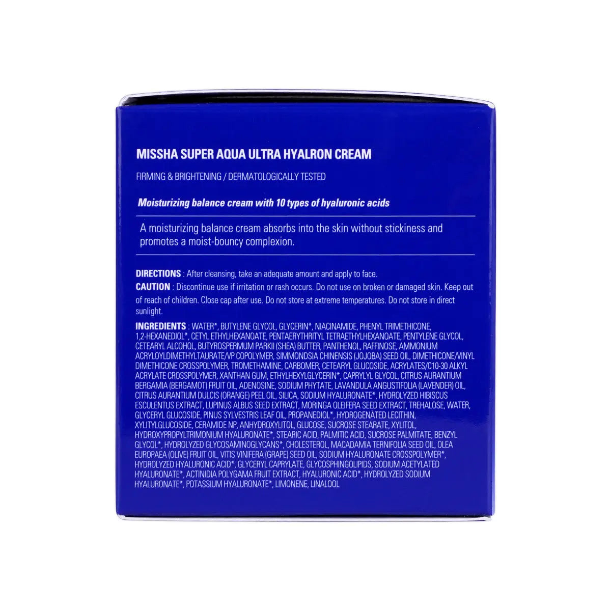 6-Missha Super Aqua Ultra Hyalron Cream 70ml +5