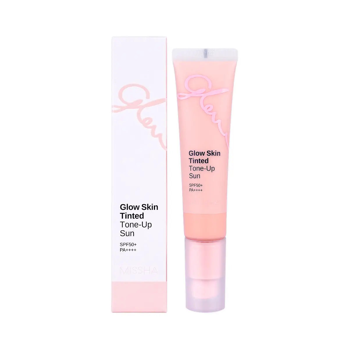 2-Missha Glow Skin Tinted Tone Up Sun SPF50+ PA++++ 30ml +1