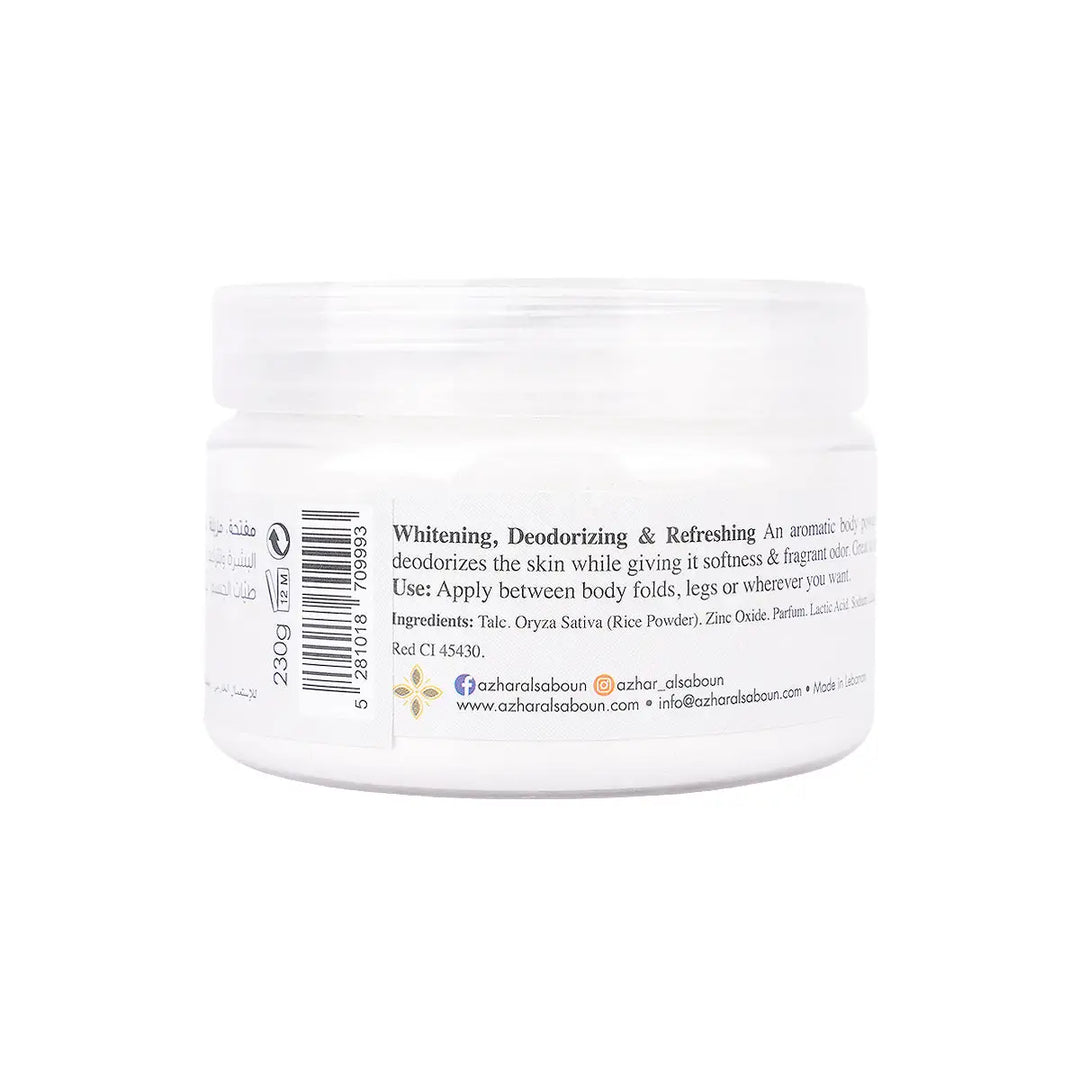 60676-Azhar Alsaboun Fresh Feel Whitening Powder 230g +2