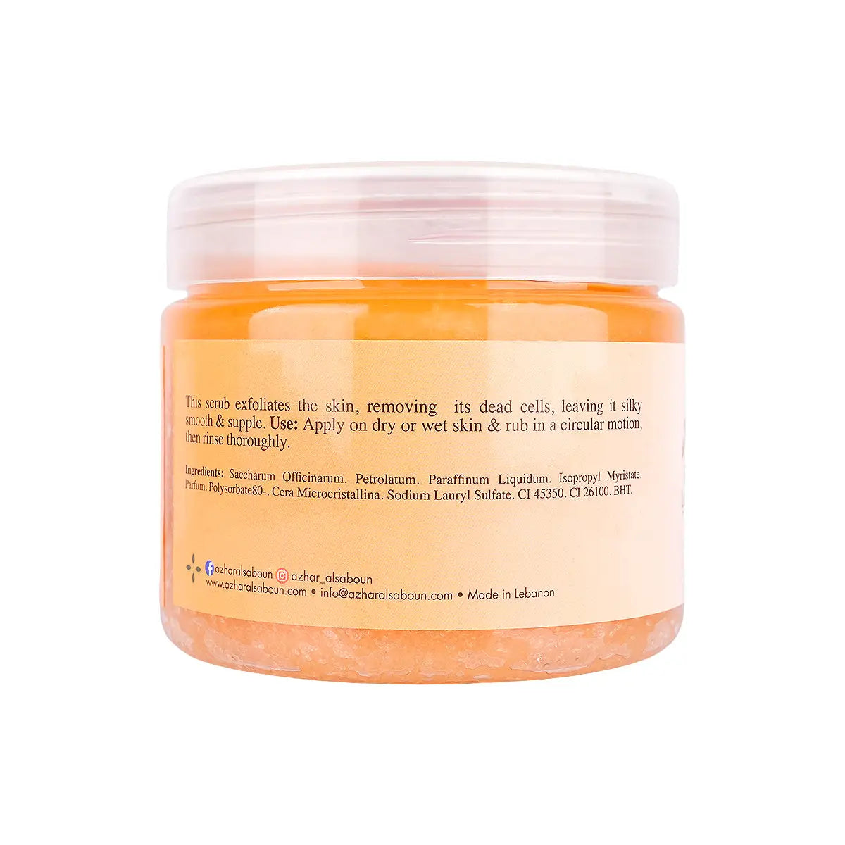 2-Azhar Alsaboun Papaya Fruit Body Scrub 500g +1