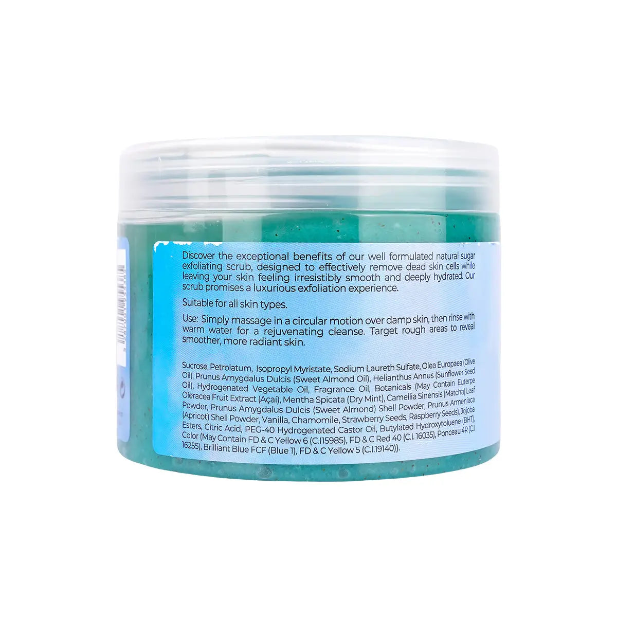 2-Azhar Alsaboun Acai Blue Berry Tea Body Sugar Scrub 400g +1