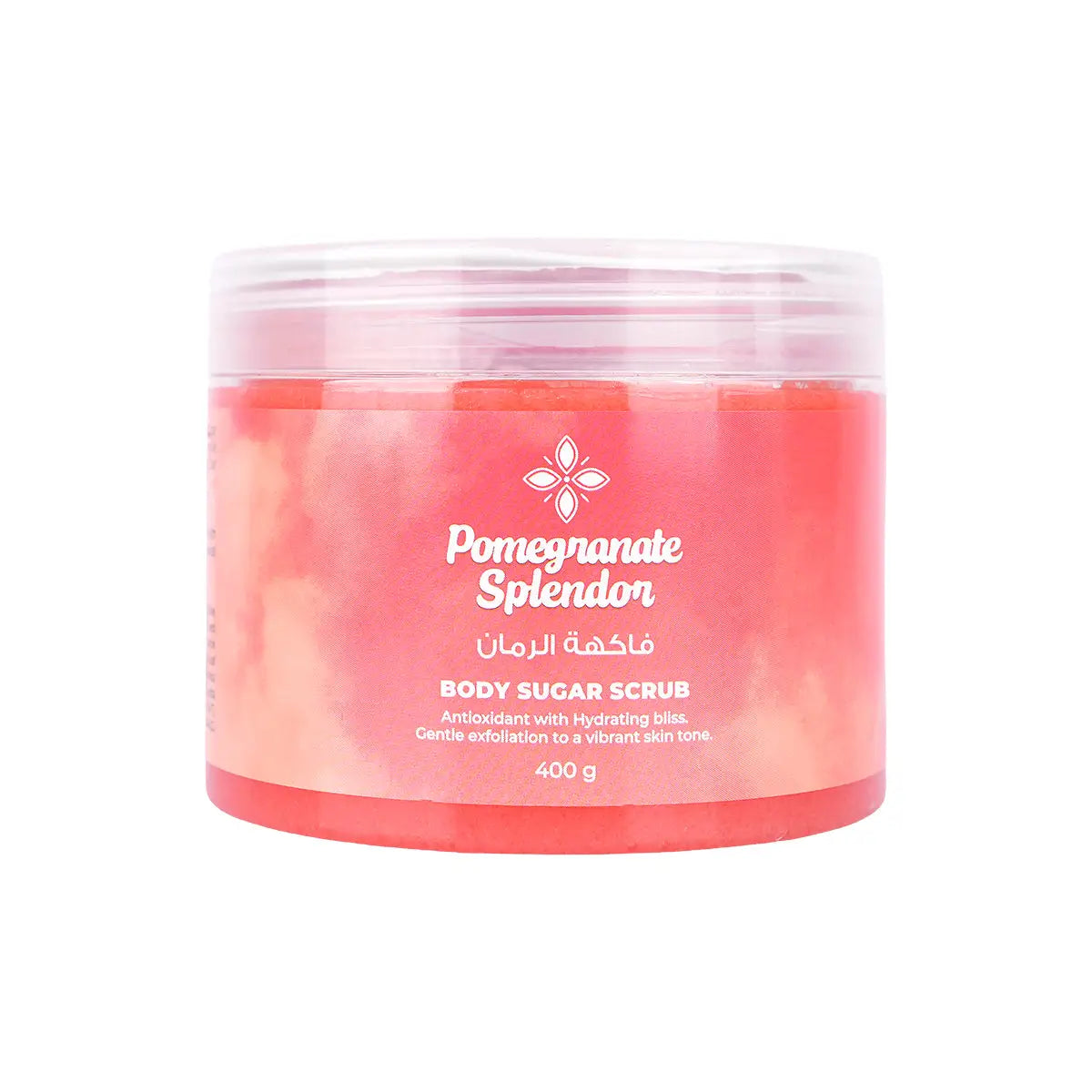 1-Azhar Alsaboun Pomegranate Splendon Body Sugar Scrub 400g