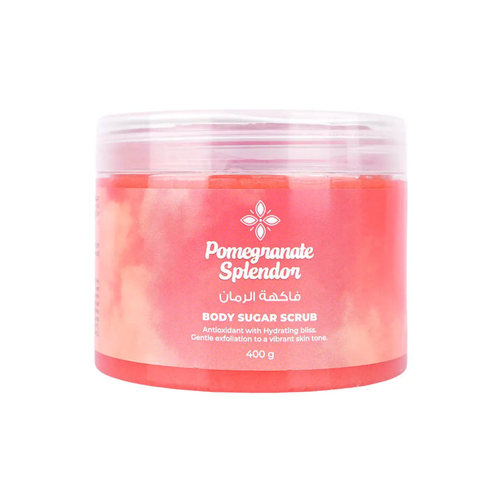 60687-Azhar Alsaboun Pomegranate Splendon Body Sugar Scrub 400g